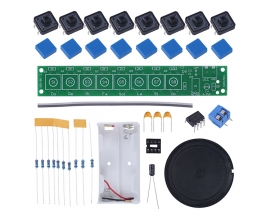 DIY Kit NE555 Electronic Keyboard Music Playing Module Analog Circuit Electronic Soldering Practice Kits